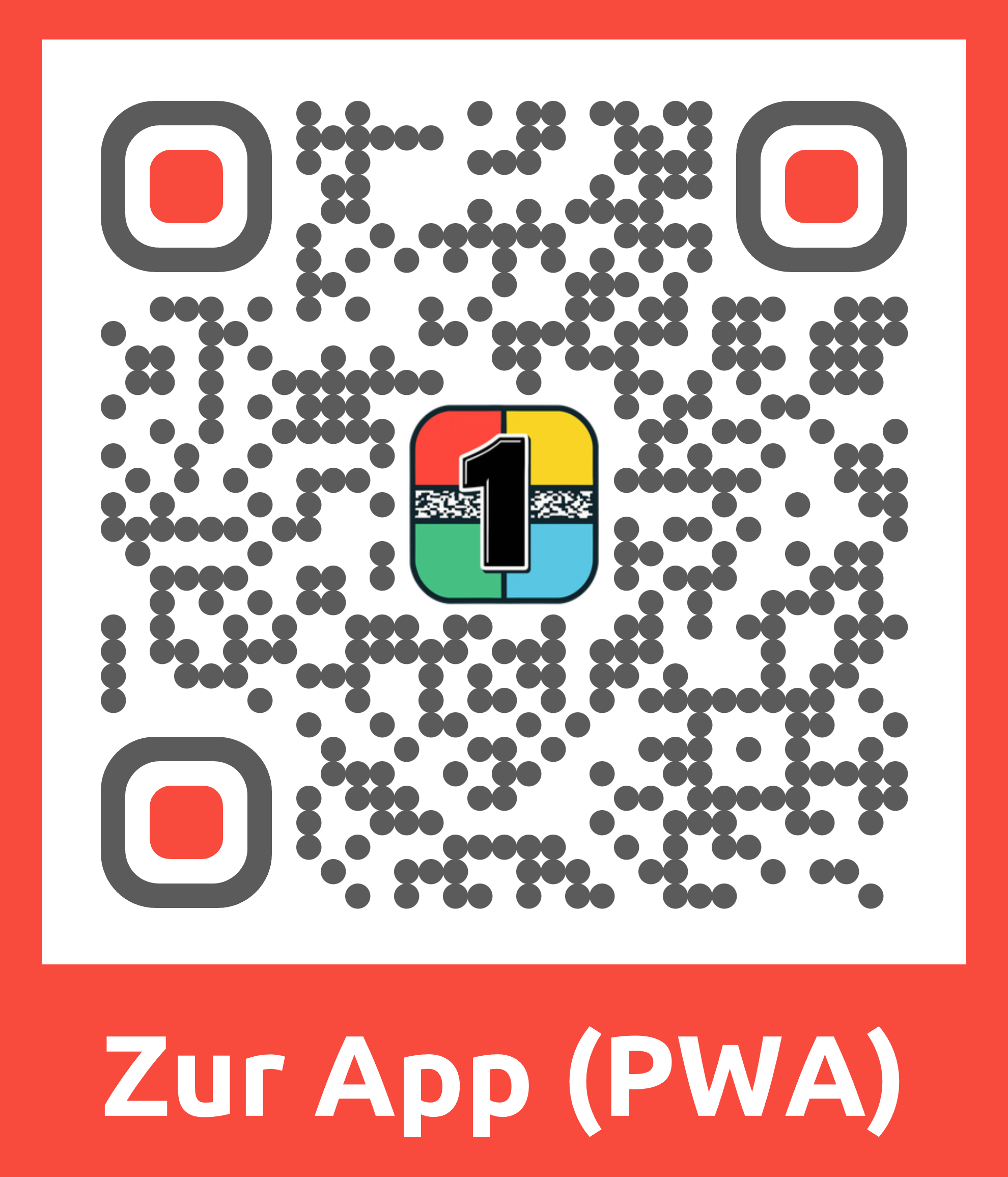 QR Code zur 1Rettungsmittel App
